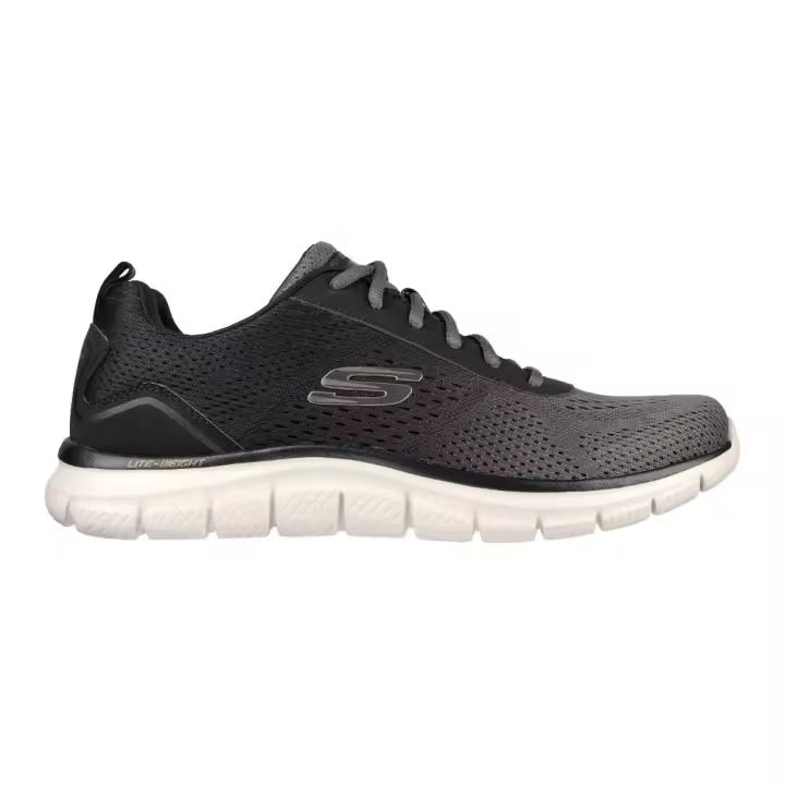 Zapatillas Skechers Verdes y Negras Track - Ripkent Olive Black Cómodas y Ligeras - 1