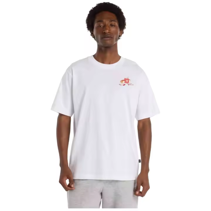 Camiseta De Manga Corta New Balance para Hombre en color Blanco - 1