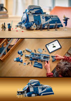 LEGO Star Wars 75435 MTT Separatista de la Batalla de Felucia - Juguete Interactivo con Speeder, 2 Minifiguras y 10 Figuras de Droides - Regalo para Niños de 9+ Años Fans de Las Guerras Clon - details 0