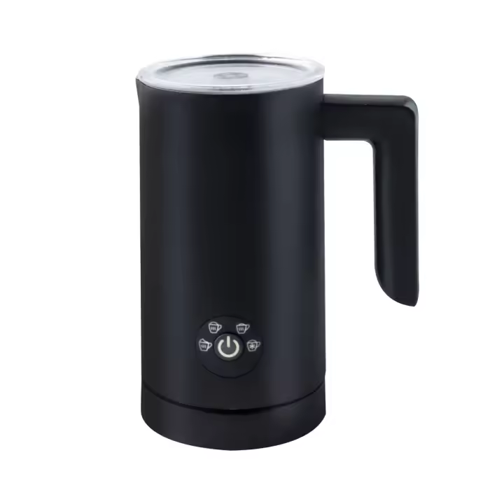Espumador de Leche Küken Serie Black – 500W, 300ml (Acero Inox, Negro Mate) - 1