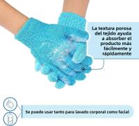 Guantes De Baño Exfoliantes 8/12Pcs Masaje Y Limpieza Profunda Para Piel Suave Esponja De Ducha De Nylon Material Seguro - details 6