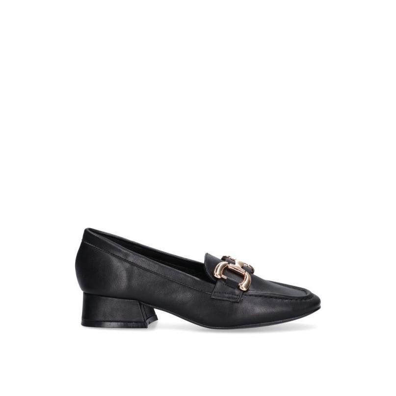 Nautico Kiova Mocasin Dangela - Mujer - Tacón Medio - Modelo Dxf27637 - Color Negro