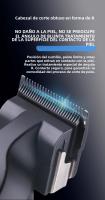 Kemei KM-2296 Afeitadora Profesional Para Hombres Máquina De Corte De Pelo Con Asiento Y Cargador Trimmer De Pelo Ajuste De Longitud De Cabello 0.5-1 Mm Material De Hoja De Acero Carbono - details 3