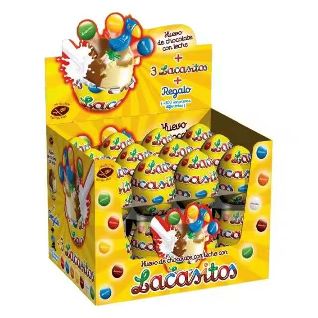 Huevo Chocolate Lacasitos 24 Unid - 1