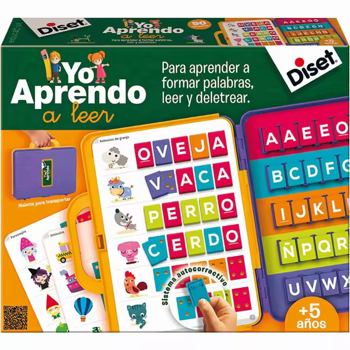 + Diset Yo Aprendo a Leer - Juego Educativo Niños 5 Años | Método Lectura 63715 - 1