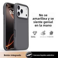 Funda De Teléfono De Silicona Suave Y Líquida De Lujo Para iPhone 17 pro Max 17 Air 16 pro Protección Antichoque Y Anti-Resbaladizo - details 7