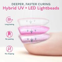 Lámpara de uñas Sun2C, secador de esmalte de Gel de 48W, luz de pedicura, lámpara de manicura, máquina secadora de Gel para decoración de uñas, lámpara LED UV para uñas sin manos negras - details 2