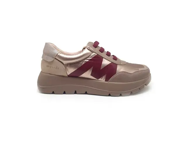 MYSOFT SNEAKERS MUJER ELÁSTICOS POLAR 24M624 MYSOFT - 1