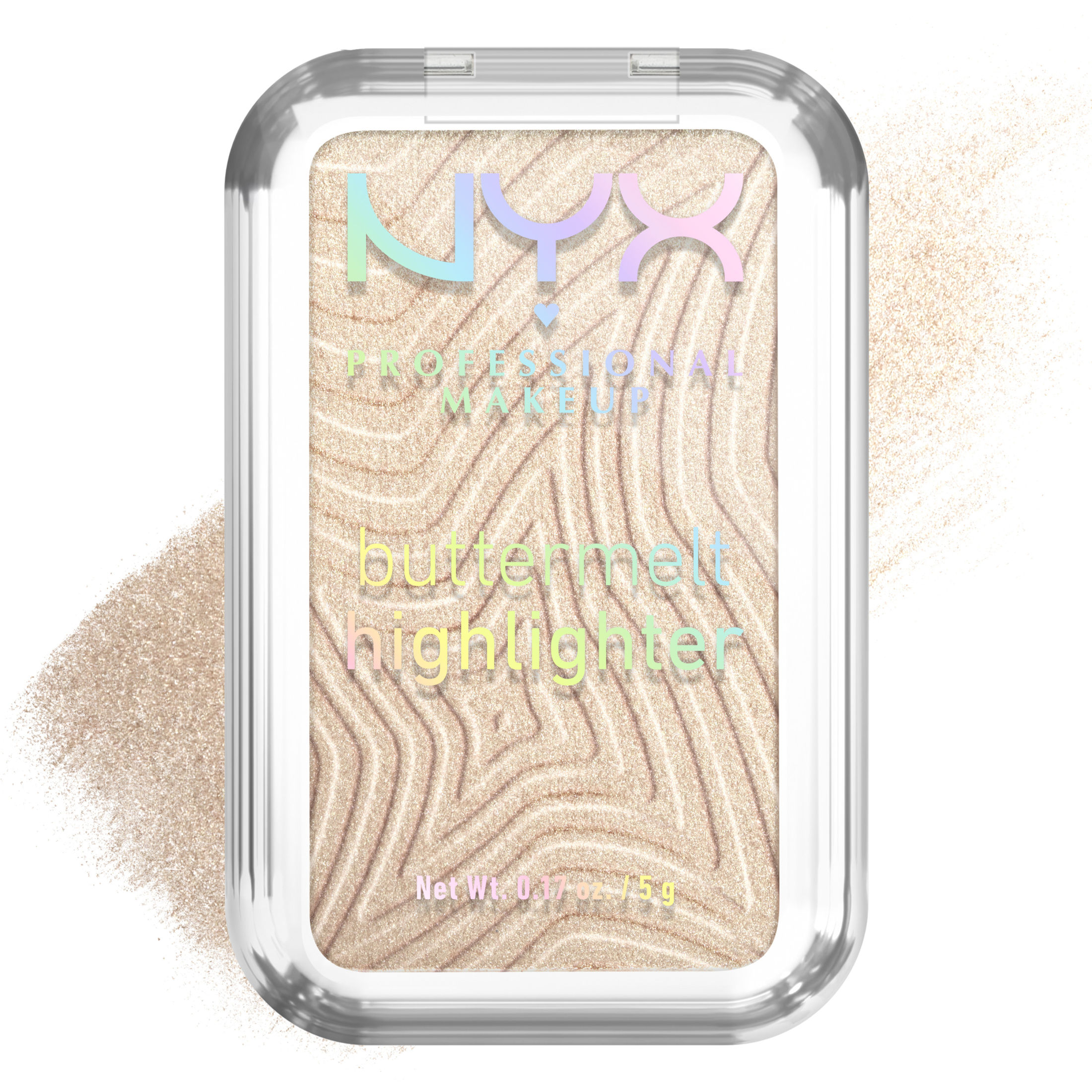 NYX Professional Makeup | Buttermelt Highlighter de alta pigmentación, se funde suavemente con todo tipo de tonos de piel.