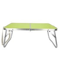 Aktive - Mesa baja plegable camping, color verde, 60x40x25 cm, patas y tablero plegables, máx. 20 kg, aluminio y madera MDF, antideslizante, antivuelco, plegado compacto, mesa portátil, resistente y duradera, cierre de seguridad, asa de hombro y de mano - details 1
