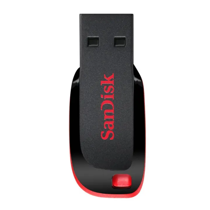 Sandisk Cruzer Blade 128GB USB Portátil para Compartir Archivos Fácilmente con Protección de Archivos - 1