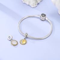 Encantos Originales De Plata 925 Para DIY Pulsera Y Collar Joyería Para Mujer Con Deseño De Sol Y Luna Joyas Delicadas - details 54