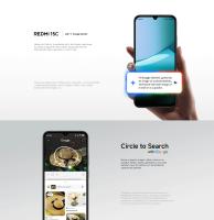 Teléfono Móvil Xiaomi REDMI 15C Versión Global, 4+128GB / 6+128GB / 8+256GB, Batería 6000 mAh (typ), Pantalla inmersiva de 6,9" 120 Hz, Sistema de Cámara Dual 50 MP con AI, Procesador MediaTek Helio G81-Ultra, IP64, Xiaomi HyperOS 2 - details 12