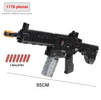 Bloques De Construcción Militar Asamblea AK47 Rifle AWM Modelo WW2 Juguete De Armas De Fuego Para Niños Serie De Ejército - details 16