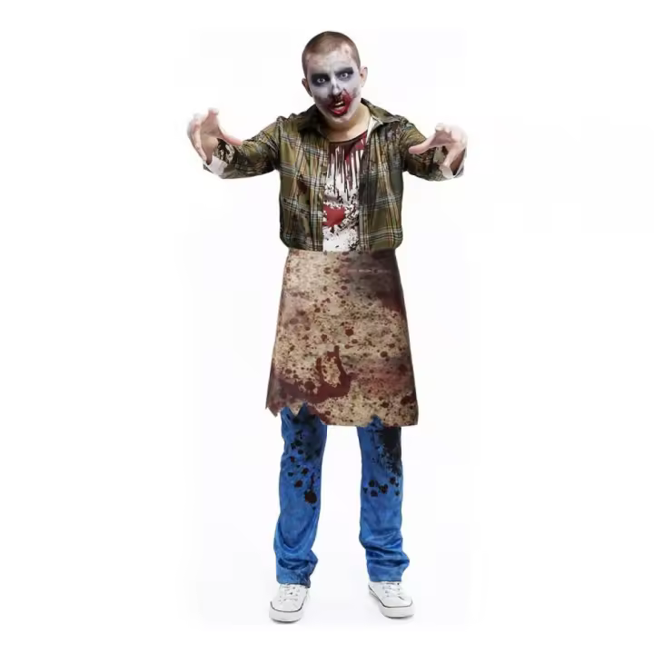 Partilandia Delantal de Carnicero Zombie - 1