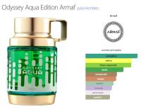 ARMAF Odyssey Aqua Eau de Parfum 100 ml Spray Hombre – Fragancia Aromática Amaderada con Pomelo, Lavanda, Ambroxan y Pachulí - details 0