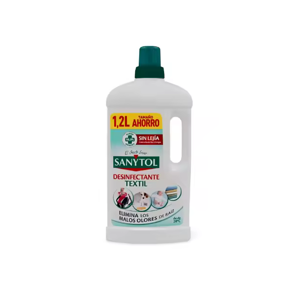 Sanytol Desinfectante Textil 1,2L EL PRECIO INCLUYE 5 UNIDADES - 1