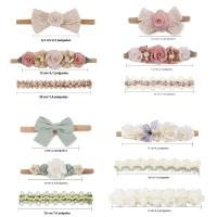 3pcs Diademas De Nylon Para Bebés Niñas Con Flores Y Lirios Coloridos Hechos a Mano Estilo Temporal Moda Cumpleaños - details 10