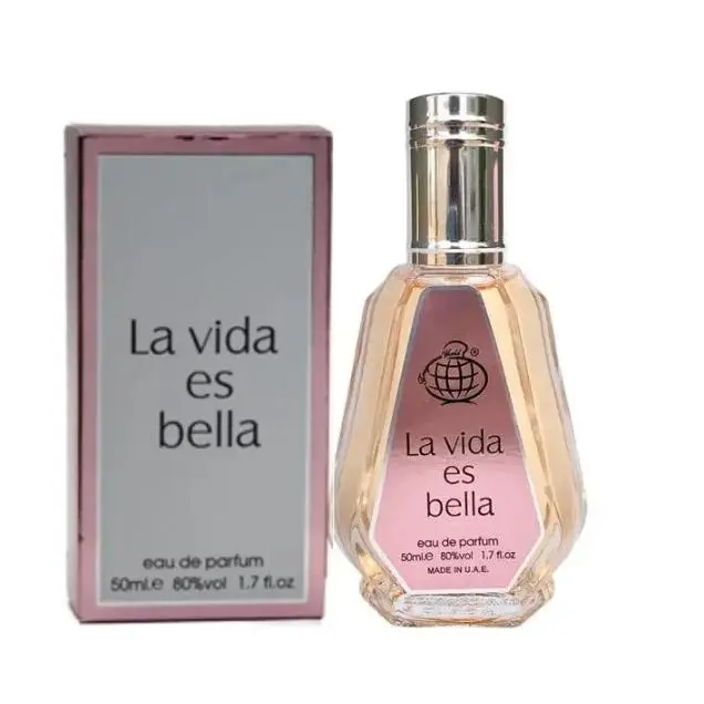 Perfume arabe de mujer La Vida Es Bella Perfume Mujer 50ml – Fragrance World | Fragancia Dulce, Floral y Elegante - 1
