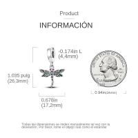 Pulsera Ajustable De Encanto De Conejo Original Plata Esmaltada Para Mujer Joyería De Moda Hecha a Mano Con Cuentas De Zirconia - details 12