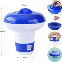 Dosificador cloro pequeño regulable para mini piscinas, capacidad 80g para pastillas de 20g, accesorio de piscina - details 3