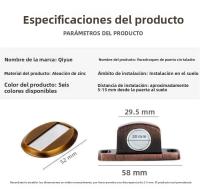 Parador De Puerta Magnético Sin Perforar Adhesivo Invisible Anticolisión Para Puertas De Interior Instalación Sencilla Y Rápida - details 5