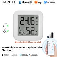 Sensor De Temperatura Y Humedad Bluetooth Tuya Con Pantalla LCD Mini Higrómetro Inteligente Control Remoto Por App Para El Hogar - details 1