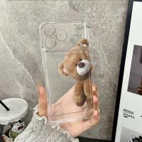 Funda De Teléfono De Oso De Peluche Para iPhone 17/16/15/14/13/12/11 pro Max/XS/XR/XSMAX/7/8/6/6S Compatible Con Varias Modelos De iPhone - details 2
