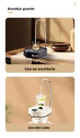 Bomba De Agua Eléctrica Inteligente Recargable Dispensador Automático Para Botella De Agua De Galón Portátil Para El Hogar Y La Oficina - details 2