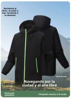 Chaqueta De Trabajo Funcional Para Hombre Americana Impermeable Y a Prueba De Viento Para Montañismo Al Aire Libre En Primavera Y Otoño - details 0