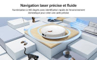 Xiaomi Robot Vacuum S40C, Potente ventilador de succión 5000 Pa, Depósito de agua y depósito de polvo de alta capacidad - details 4