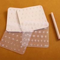 Plantilla De Letras De Cuero Para Grabado Y Estampado Herramienta De Grabado De Cuero Transparente Para DIY Y Leathercraft - details 1