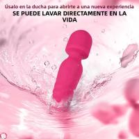 Vibrador AV Potente Para Mujeres Estimulador De G-Spot Y Clítoris Dildo Magic Wand Con Movimiento De Enfriamiento Masajeador De Vagina Juguetes Sexuales Para Adultos Hecho De Silicona - details 6
