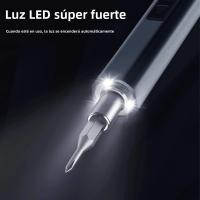 Set De Destornilladores Eléctricos 50 En 1 Con Bit Magnéticos Phillips Torx Herramienta De Reparación Profesional Con LED Y Tipo-C Para iPhone PC Juguetes - details 3