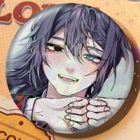 Hong Lu Limbus Broche De Manga Iconos En Mochila Accesorios De Empaque Pin Redondo Para Ropa Y Bolsos Decoración Regalos - details 12