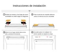 Lámpara Nocturna Inteligente Con Sensor De Movimiento Recargable LED Para Cocina Armario Dormitorio Decoración De Habitación - details 11