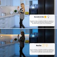 Tira De LED COB Super Brillante Con Sensor De Movimiento PIR 320leds/m Impermeable Para Decoración De Cocina, Escaleras, Armario - details 6