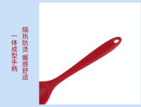 Cuchara De Silicona De Color Sólido Resistente Al Calor Antideslizante Para Cocina Utensilio De Cocina Herramienta De Cocina Cuchara De Arroz No Adhesiva - details 2