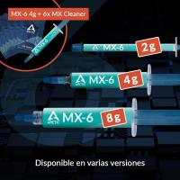 ARCTIC MX-6 (8 g) 8 Gramos 8Gr Original - Pasta Térmica Thermal Paste para Todos los Procesadores (GPU - PC, CPUs, Consolas (PS4, Xbox, PS5), Tarjetas Gráficas, Portátiles | Conductividad Térmica Muy Alta | Larga Duración | No Conductiva | No Capacitiva - details 0