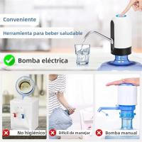 Bomba Eléctrica Para Agua De Botella De 2-5 Gallones Cargable Por USB Automática Para Uso Doméstico Oficina Camping Picnic - details 3