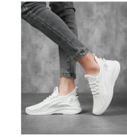 Zapatillas Casuales Para Mujer Transpirables De Malla De Aire Con Punta De Calcetín Slip-on Outdoor Zapatos Con Plataforma Gruesa - details 10