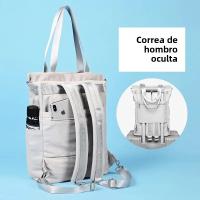 Mochila De Mujer Impermeable Estilo Coreano Con USB Para Portátil De 13-15.6 Pulgadas Mochila De Cuero Oxford De Moda Para Estudiantes - details 8