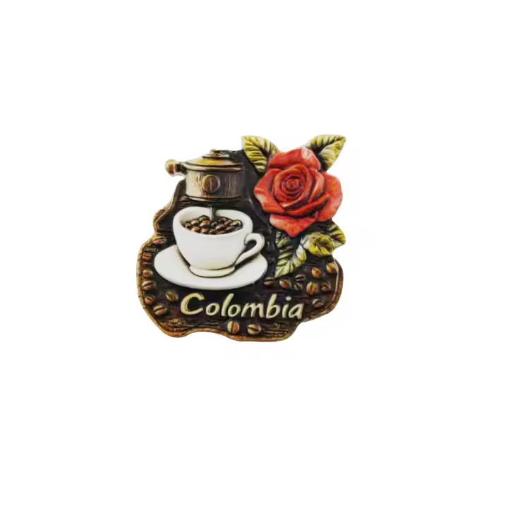 1Pc Imán De Nevera Creativo 3D Embossado De Viaje Al Mundo Colección Exclusiva Para Decoración De Hogar Y Oficina Regalos Pequeños De Vacaciones - 1