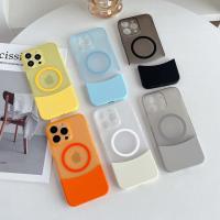 Funda Magnética Desmontable Con Color Bumper Para iPhone 16 15 14 13 12 11 pro plus Max 2 En 1 Cubierta Dura Mate Antigolpes Y Anti-Resbaladizo - details 5