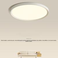 Luz De Techo Redonda LED Impermeable Y a Prueba De Insectos Para Baño Y Dormitorio Iluminación Moderna Para Sala De Estar Y Cocina - details 0