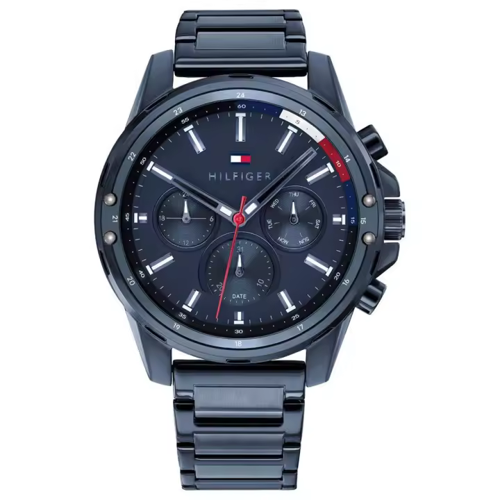 Tommy Hilfiger Reloj hombre 1791789, Incluye Caja Original, Diámetro: 45MM - 1