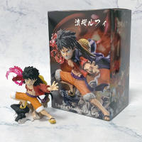 Figura De Anime One Piece Ryou Luffy Serie Batallas De La Isla De Los Fantasmas Modelo Cool De Escritorio Regalos Para Fans - details 1