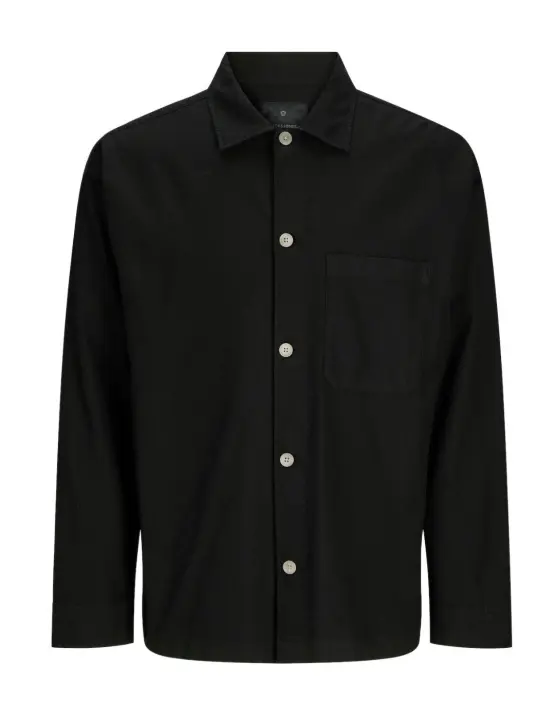 Camisa Jack&Jones Madison negro wide fit para hombre - 1