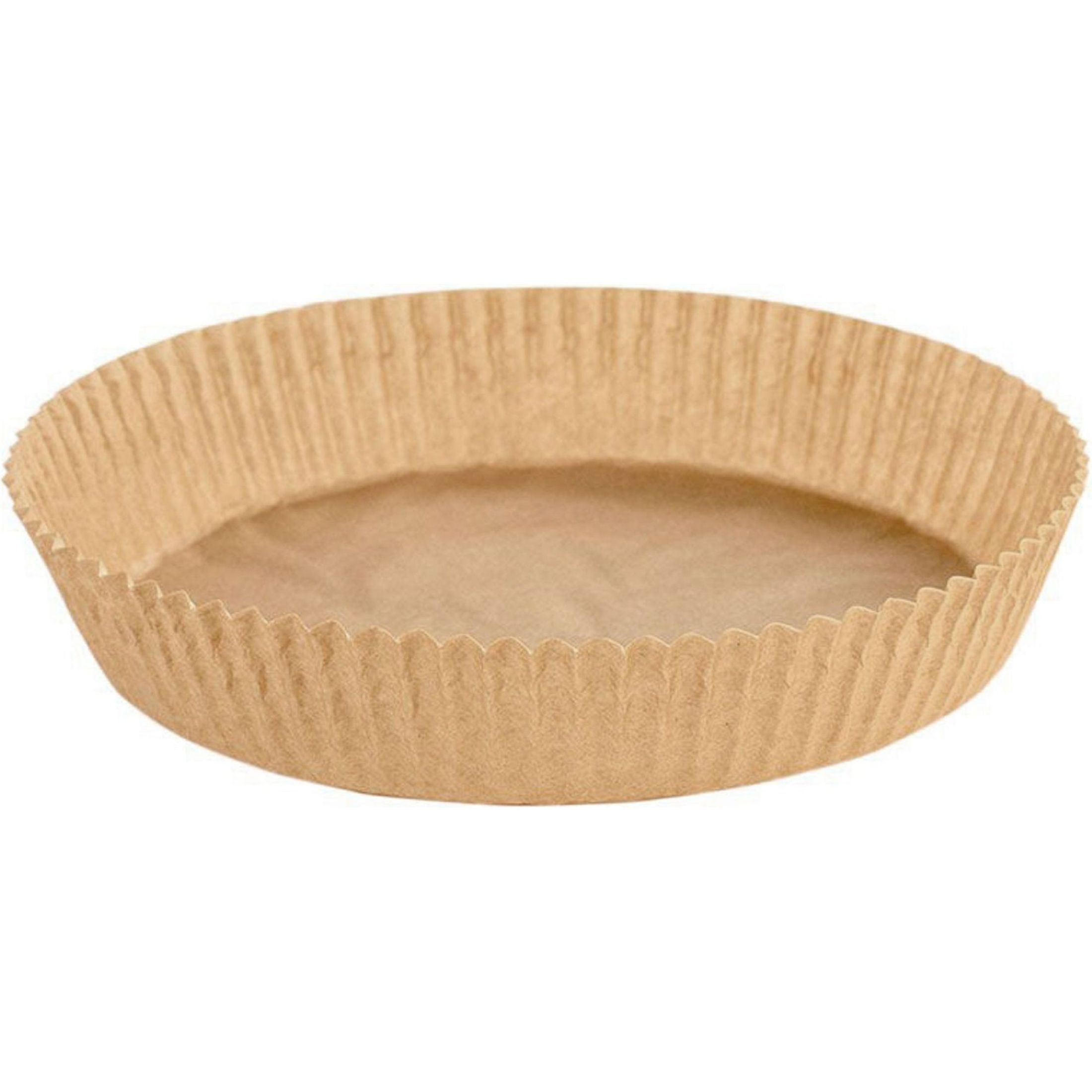 Algon - Base Papel Airfryer Redonda 20cm Set 20 Unidades - Antigrasa y Resistente al Calor - Reutilizable y Ideal para Alimentos