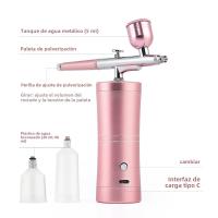 Kit De Aerógrafo Portátil 0.3mm Negro Acción Simple Mini Compresor De Aire Para Pastel Maquillaje Uñas Herramientas De Neblina De Fugas - details 3